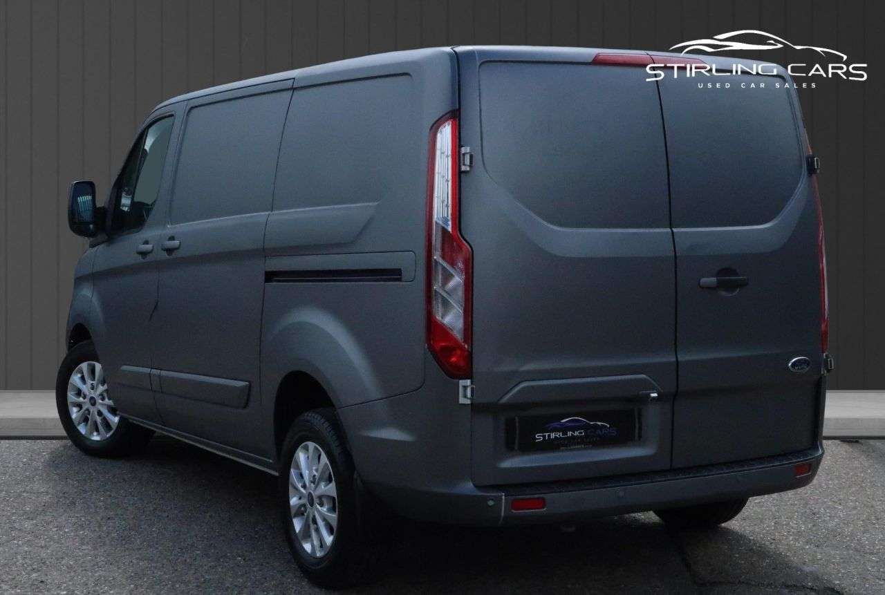 A 2021 FORD TRANSIT CUSTOM 2.0 280 EcoBlue Limited Panel Van 5dr Diesel Auto L1 H1 Euro 6 (s/s) (130 p A 2021 FORD TRANSIT CUSTOM 2.0 280 EcoBlue Limited Panel Van 5dr Diesel Auto L1 H1 Euro 6 (s/s) (130 p