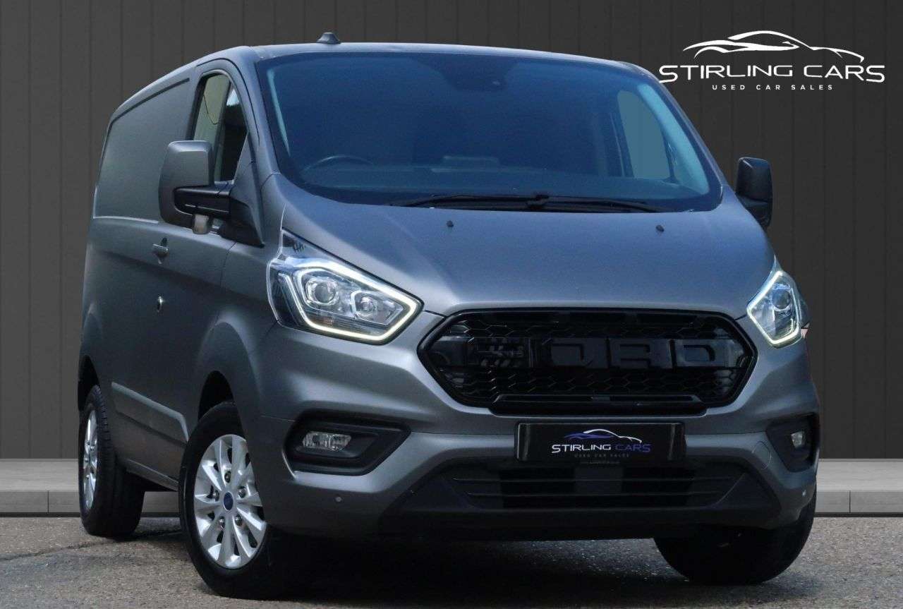 A 2021 FORD TRANSIT CUSTOM 2.0 280 EcoBlue Limited Panel Van 5dr Diesel Auto L1 H1 Euro 6 (s/s) (130 p A 2021 FORD TRANSIT CUSTOM 2.0 280 EcoBlue Limited Panel Van 5dr Diesel Auto L1 H1 Euro 6 (s/s) (130 p