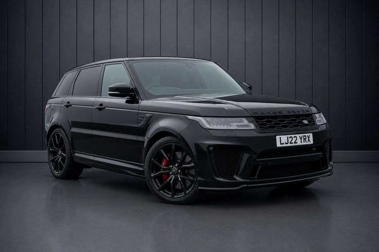 A 2022 LAND ROVER RANGE ROVER SPORT 5.0 P575 V8 GPF SVR SUV 5dr Petrol Auto 4WD Euro 6 (s/s) (575 ps) FINANCE+W A 2022 LAND ROVER RANGE ROVER SPORT 5.0 P575 V8 GPF SVR SUV 5dr Petrol Auto 4WD Euro 6 (s/s) (575 ps) FINANCE+W