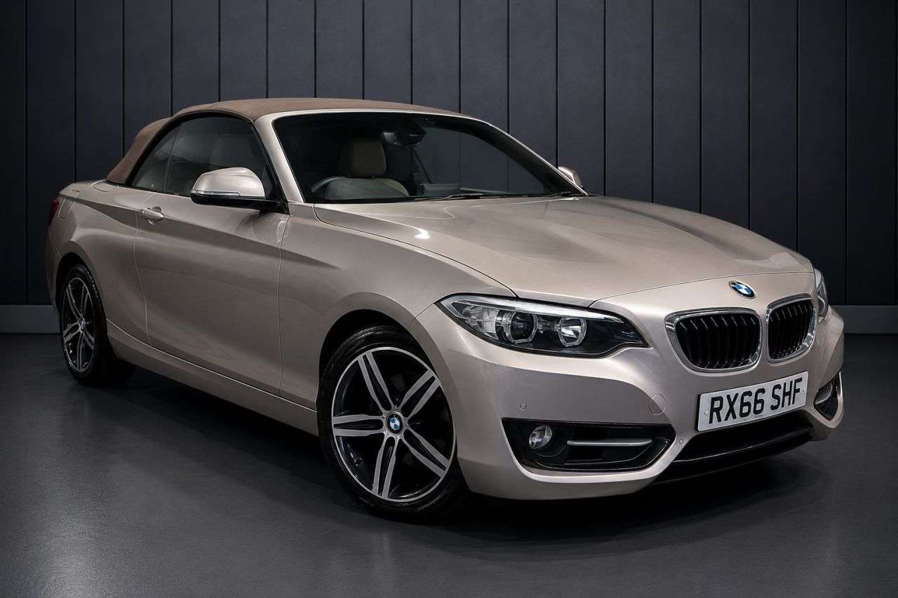A 2016 BMW 2 SERIES 1.5 218i Sport Convertible 2dr Petrol Auto Euro 6 (s/s) (136 ps) FINANCE+WA A 2016 BMW 2 SERIES 1.5 218i Sport Convertible 2dr Petrol Auto Euro 6 (s/s) (136 ps) FINANCE+WA