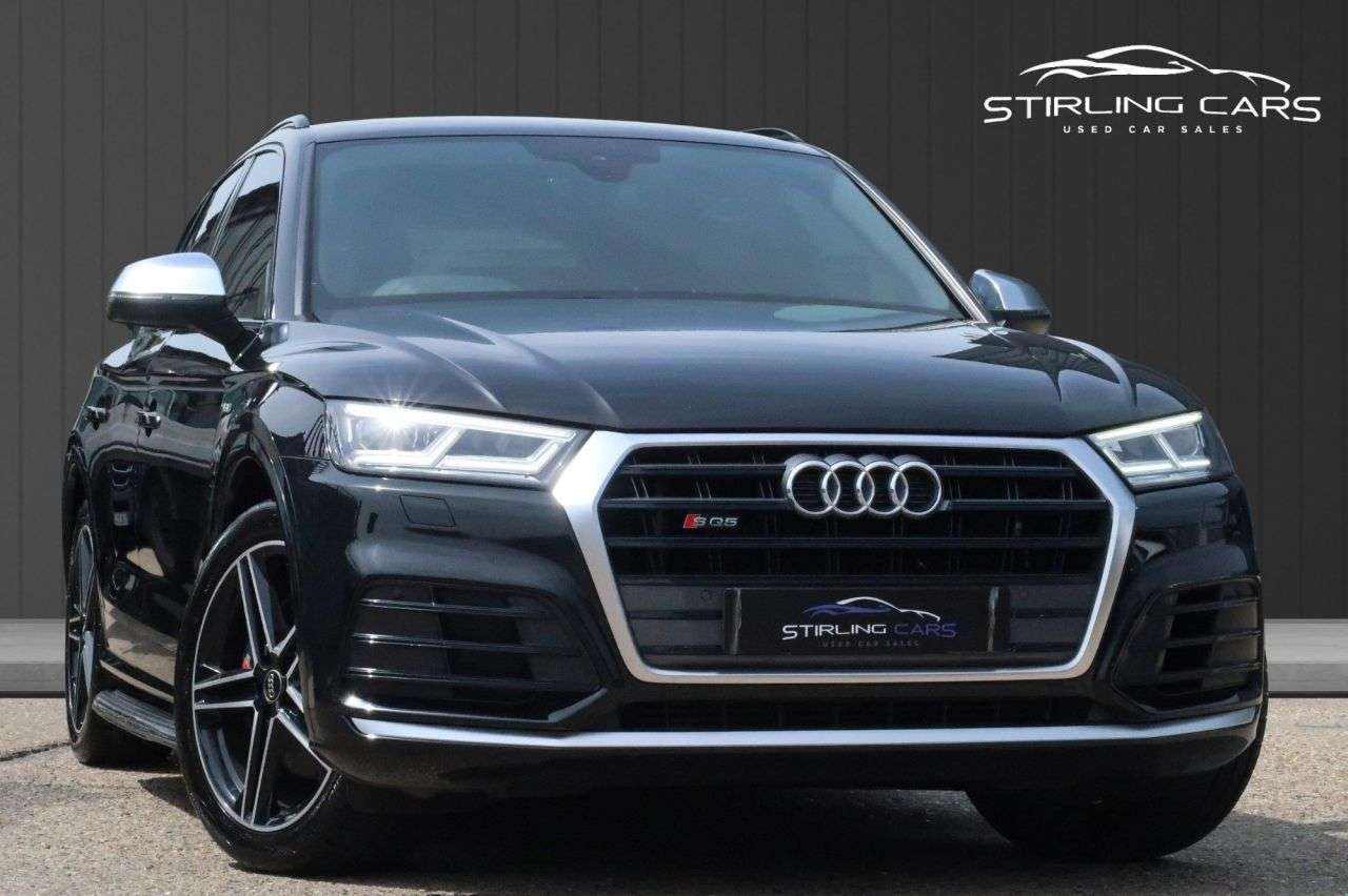 A 2019 AUDI SQ5 3.0 TFSI V6 SUV 5dr Petrol Tiptronic quattro Euro 6 (s/s) (354 ps) FINANCE+ A 2019 AUDI SQ5 3.0 TFSI V6 SUV 5dr Petrol Tiptronic quattro Euro 6 (s/s) (354 ps) FINANCE+