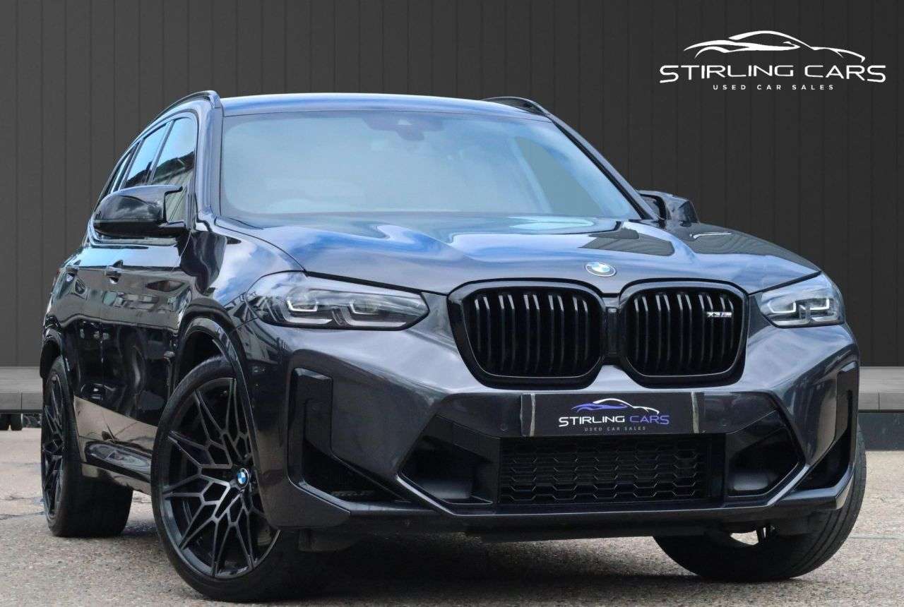 A 2022 BMW X3 M 3.0i Competition SUV 5dr Petrol Auto xDrive Euro 6 (s/s) (510 ps) FINANCE+W A 2022 BMW X3 M 3.0i Competition SUV 5dr Petrol Auto xDrive Euro 6 (s/s) (510 ps) FINANCE+W