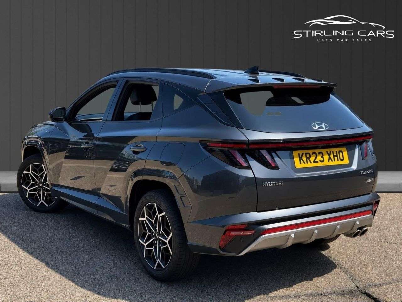 A 2023 HYUNDAI TUCSON 1.6 T-GDi 13.8kWh N Line SUV 5dr Petrol Plug-in Hybrid Auto 4WD Euro 6 (s/s A 2023 HYUNDAI TUCSON 1.6 T-GDi 13.8kWh N Line SUV 5dr Petrol Plug-in Hybrid Auto 4WD Euro 6 (s/s
