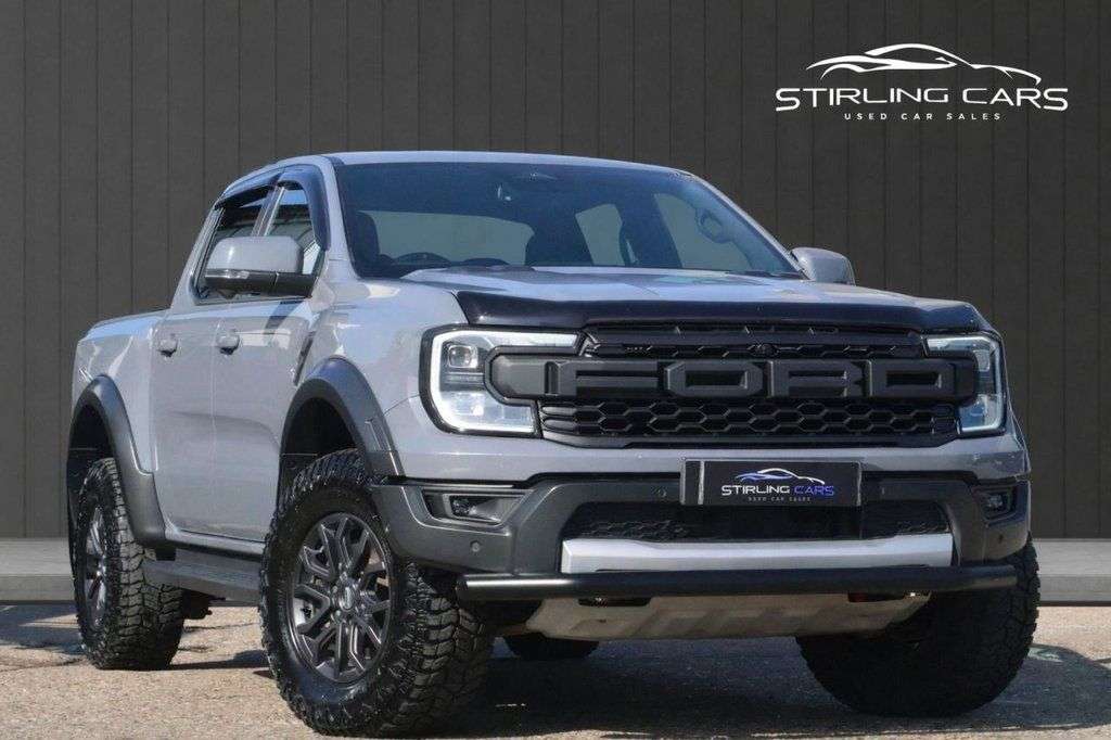 A 2023 FORD RANGER 3.0T V6 EcoBoost Raptor Pickup Double Cab 4dr Petrol Auto 4WD Euro 6 (s/s) A 2023 FORD RANGER 3.0T V6 EcoBoost Raptor Pickup Double Cab 4dr Petrol Auto 4WD Euro 6 (s/s)