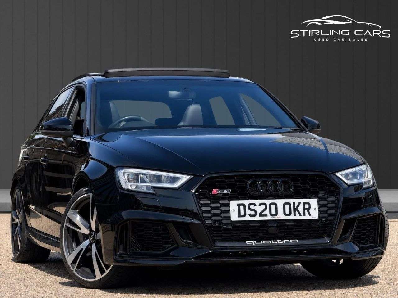 A 2020 AUDI RS3 2.5 TFSI GPF Audi Sport Edition Sportback 5dr Petrol S Tronic quattro Euro A 2020 AUDI RS3 2.5 TFSI GPF Audi Sport Edition Sportback 5dr Petrol S Tronic quattro Euro
