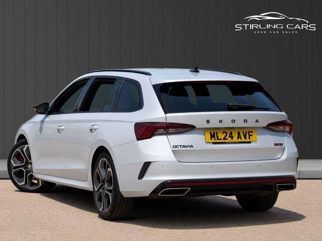 A 2024 SKODA OCTAVIA 2.0 TSI vRS Estate 5dr Petrol DSG Euro 6 (s/s) (245 ps) A 2024 SKODA OCTAVIA 2.0 TSI vRS Estate 5dr Petrol DSG Euro 6 (s/s) (245 ps)