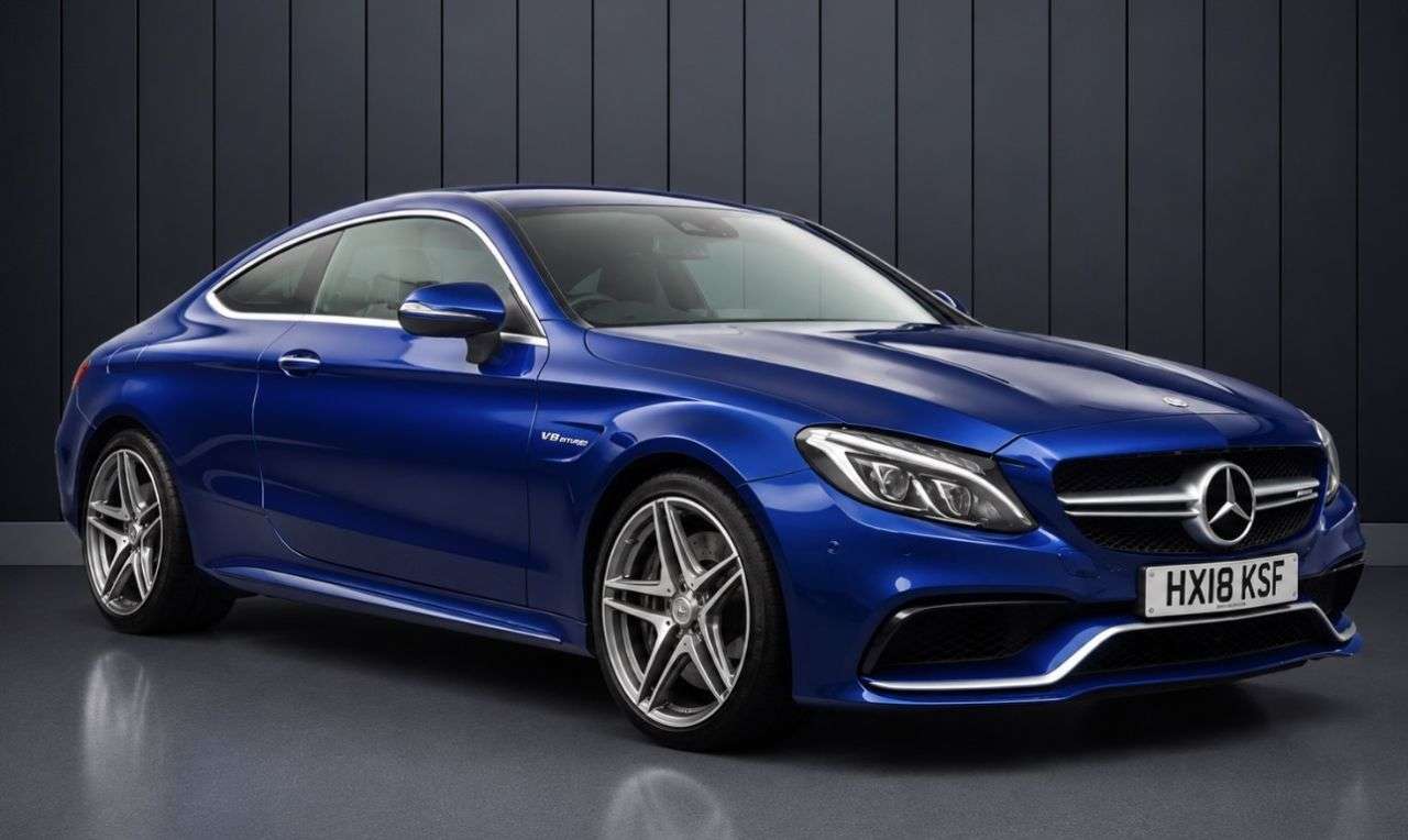 A 2018 MERCEDES-BENZ C CLASS 4.0 C63 V8 BiTurbo AMG (Premium) Coupe 2dr Petrol SpdS MCT Euro 6 (s/s) (47 A 2018 MERCEDES-BENZ C CLASS 4.0 C63 V8 BiTurbo AMG (Premium) Coupe 2dr Petrol SpdS MCT Euro 6 (s/s) (47