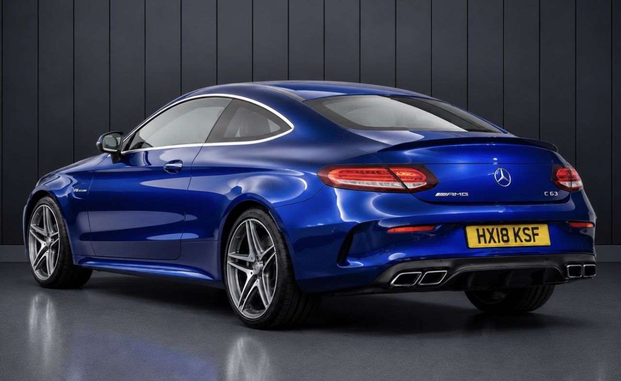 A 2018 MERCEDES-BENZ C CLASS 4.0 C63 V8 BiTurbo AMG (Premium) Coupe 2dr Petrol SpdS MCT Euro 6 (s/s) (47 A 2018 MERCEDES-BENZ C CLASS 4.0 C63 V8 BiTurbo AMG (Premium) Coupe 2dr Petrol SpdS MCT Euro 6 (s/s) (47
