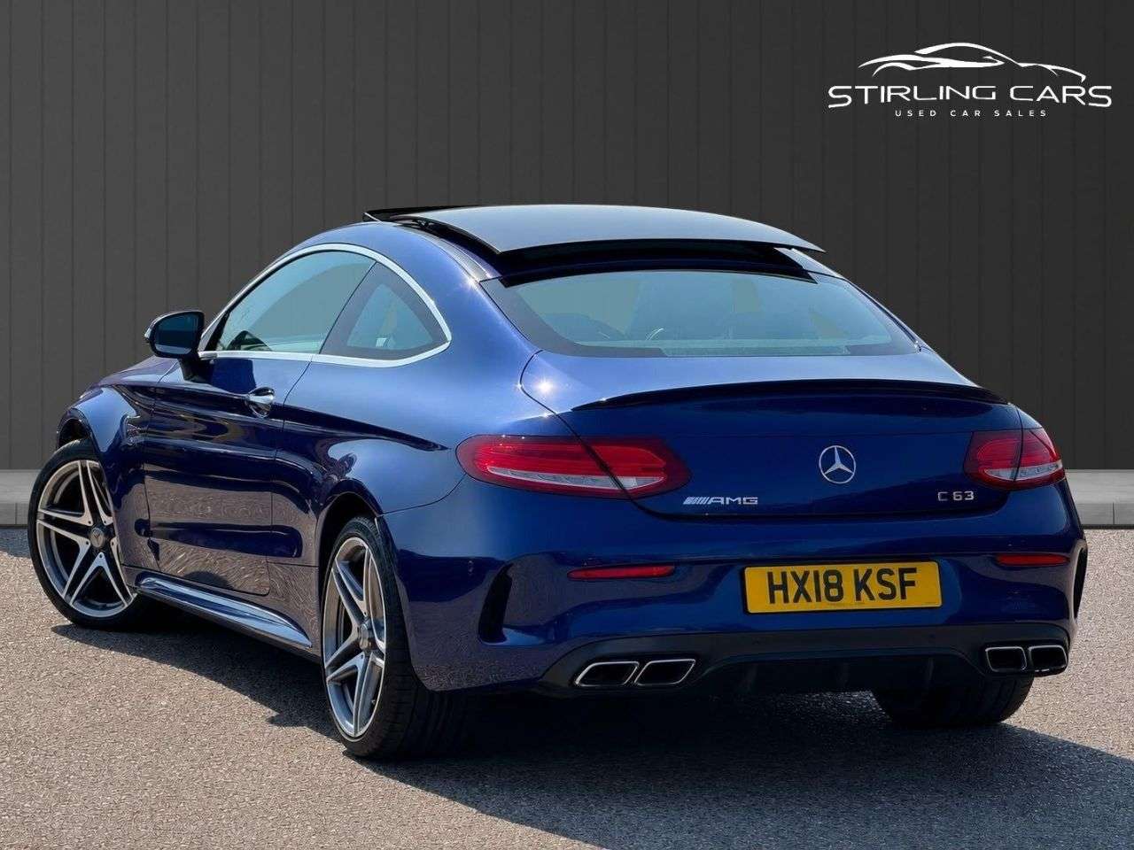 A 2018 MERCEDES-BENZ C CLASS 4.0 C63 V8 BiTurbo AMG (Premium) Coupe 2dr Petrol SpdS MCT Euro 6 (s/s) (47 A 2018 MERCEDES-BENZ C CLASS 4.0 C63 V8 BiTurbo AMG (Premium) Coupe 2dr Petrol SpdS MCT Euro 6 (s/s) (47