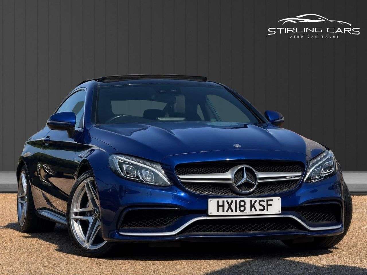 A 2018 MERCEDES-BENZ C CLASS 4.0 C63 V8 BiTurbo AMG (Premium) Coupe 2dr Petrol SpdS MCT Euro 6 (s/s) (47 A 2018 MERCEDES-BENZ C CLASS 4.0 C63 V8 BiTurbo AMG (Premium) Coupe 2dr Petrol SpdS MCT Euro 6 (s/s) (47