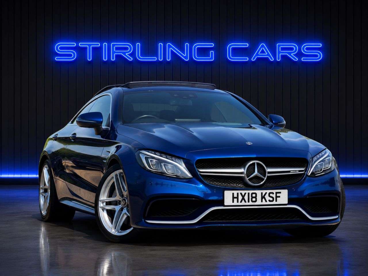 A 2018 MERCEDES-BENZ C CLASS 4.0 C63 V8 BiTurbo AMG (Premium) Coupe 2dr Petrol SpdS MCT Euro 6 (s/s) (47 A 2018 MERCEDES-BENZ C CLASS 4.0 C63 V8 BiTurbo AMG (Premium) Coupe 2dr Petrol SpdS MCT Euro 6 (s/s) (47