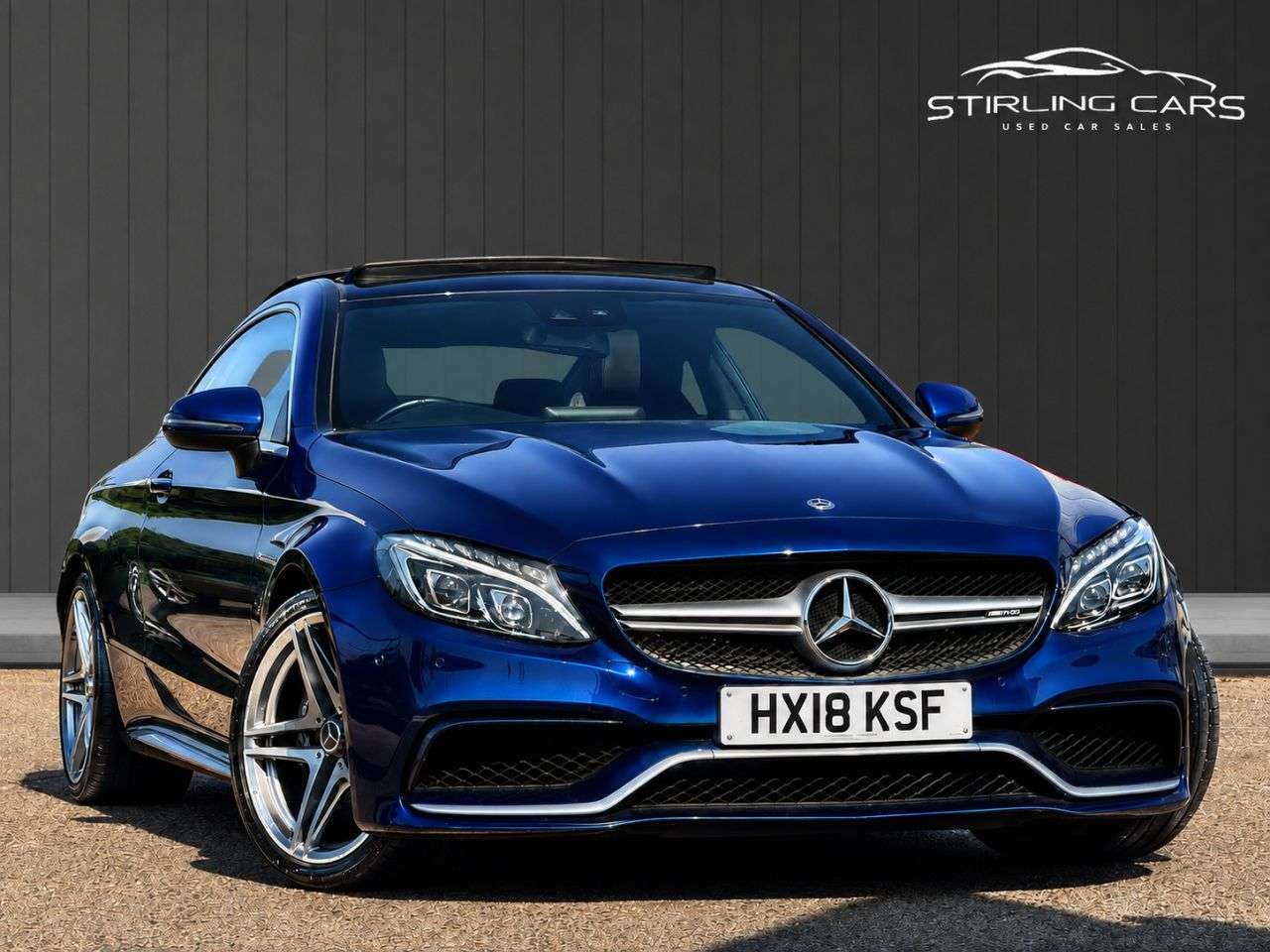 A 2018 MERCEDES-BENZ C CLASS 4.0 C63 V8 BiTurbo AMG (Premium) Coupe 2dr Petrol SpdS MCT Euro 6 (s/s) (47 A 2018 MERCEDES-BENZ C CLASS 4.0 C63 V8 BiTurbo AMG (Premium) Coupe 2dr Petrol SpdS MCT Euro 6 (s/s) (47