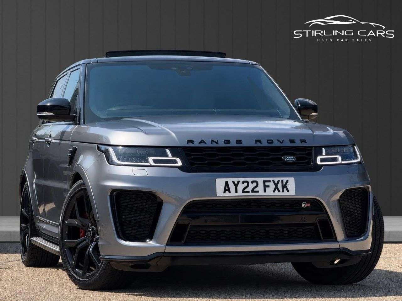 A 2022 LAND ROVER RANGE ROVER SPORT 5.0 P575 V8 GPF SVR SUV 5dr Petrol Auto 4WD Euro 6 (s/s) (575 ps) FINANCE+W A 2022 LAND ROVER RANGE ROVER SPORT 5.0 P575 V8 GPF SVR SUV 5dr Petrol Auto 4WD Euro 6 (s/s) (575 ps) FINANCE+W