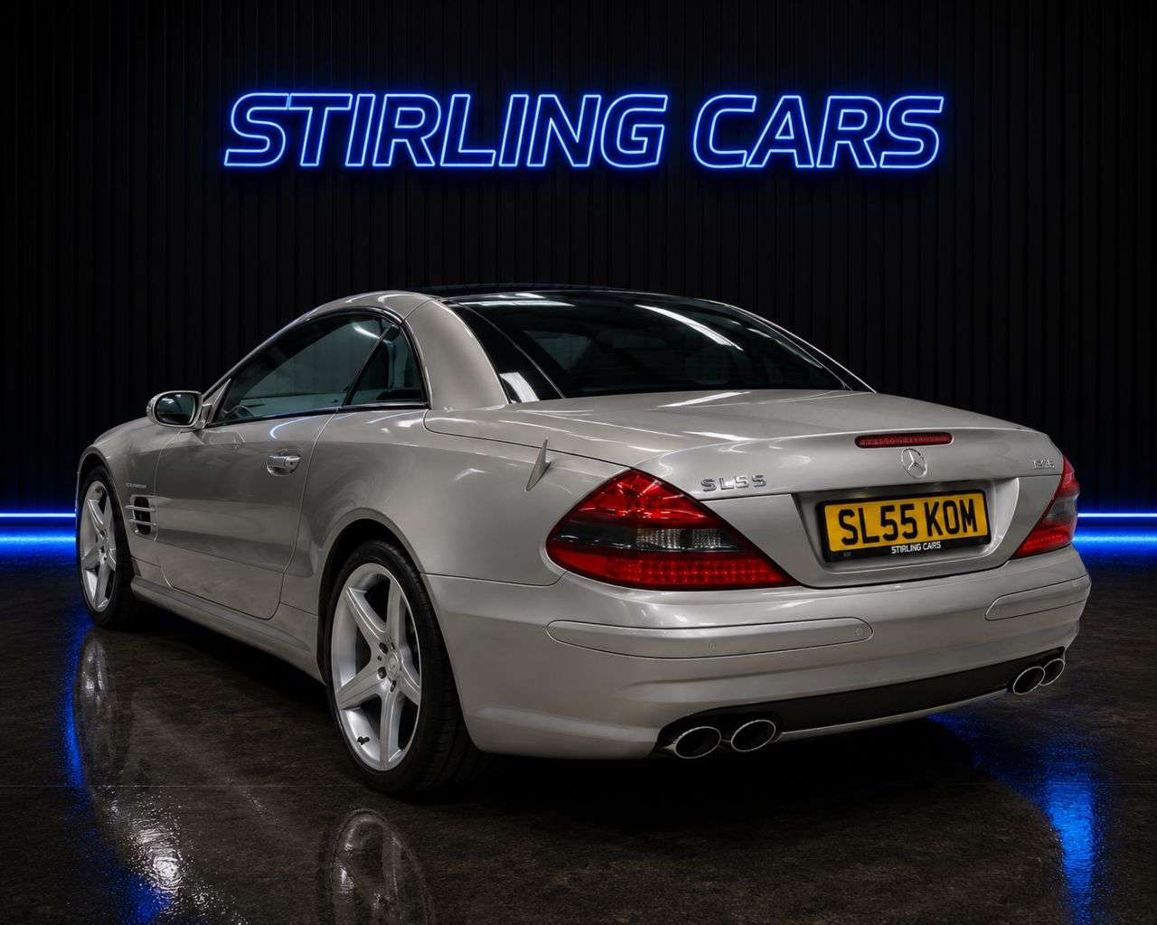 A 2006 MERCEDES-BENZ SL 5.4 SL55 AMG Convertible 2dr Petrol Automatic (324 g/km, 517 bhp) FINANCE+W A 2006 MERCEDES-BENZ SL 5.4 SL55 AMG Convertible 2dr Petrol Automatic (324 g/km, 517 bhp) FINANCE+W