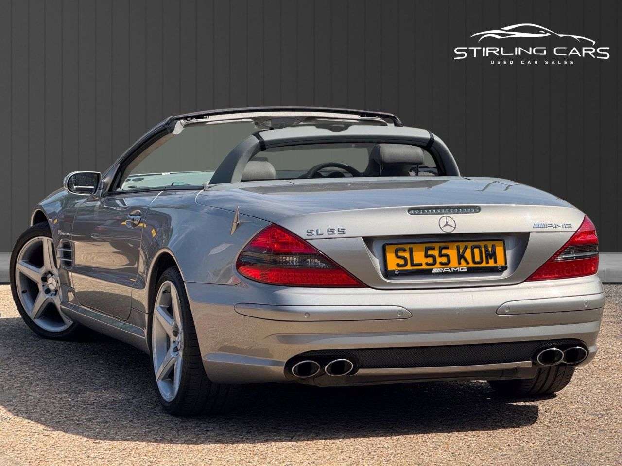 A 2006 MERCEDES-BENZ SL CLASS 5.4 SL55 AMG Convertible 2dr Petrol Automatic (324 g/km, 517 bhp) FINANCE+W A 2006 MERCEDES-BENZ SL CLASS 5.4 SL55 AMG Convertible 2dr Petrol Automatic (324 g/km, 517 bhp) FINANCE+W