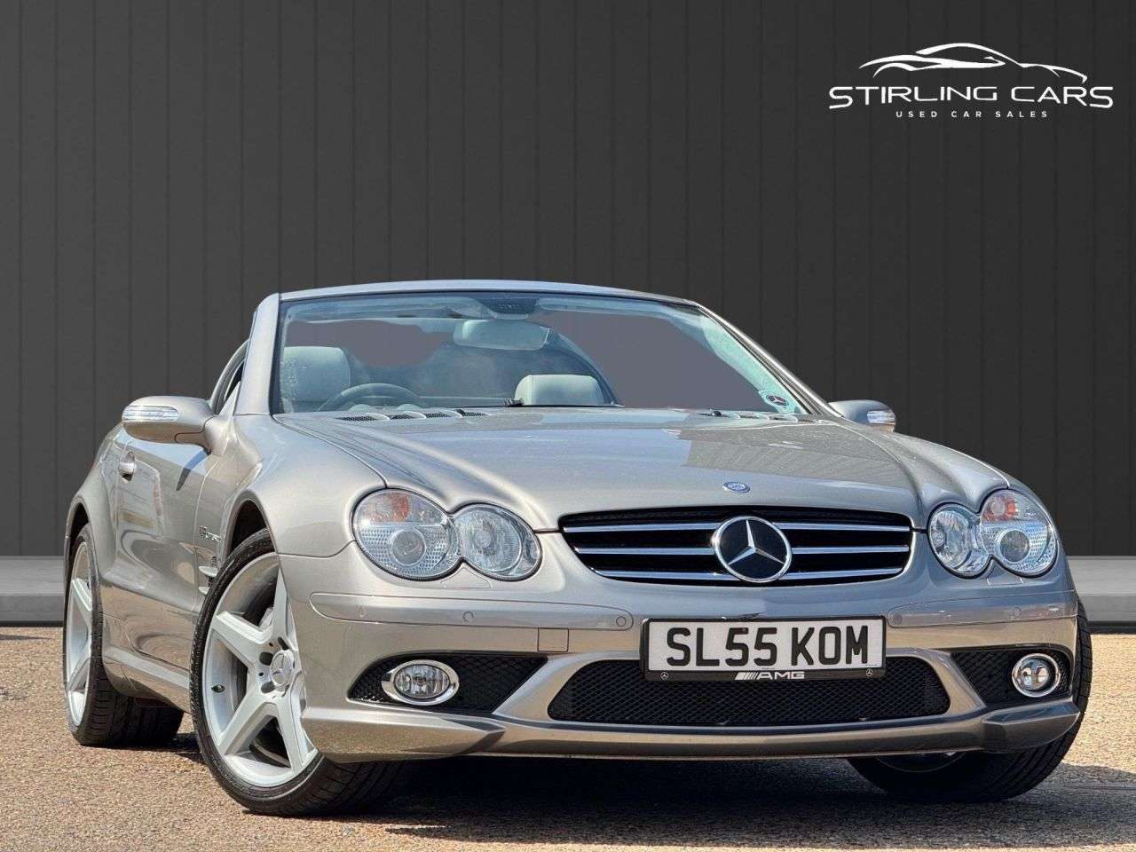 A 2006 MERCEDES-BENZ SL CLASS 5.4 SL55 AMG Convertible 2dr Petrol Automatic (324 g/km, 517 bhp) FINANCE+W A 2006 MERCEDES-BENZ SL CLASS 5.4 SL55 AMG Convertible 2dr Petrol Automatic (324 g/km, 517 bhp) FINANCE+W