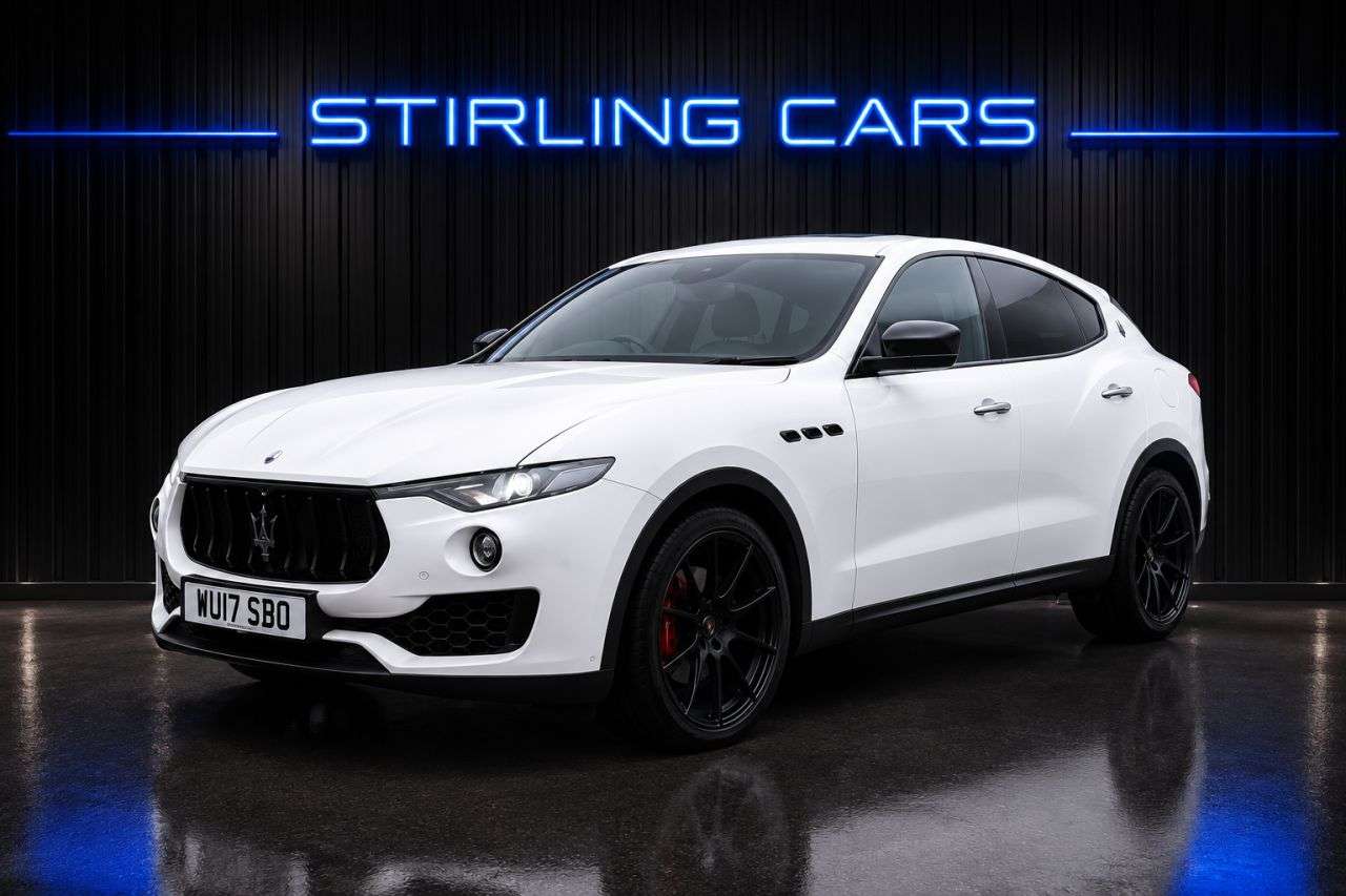 A 2017 MASERATI LEVANTE 3.0D V6 SUV 5dr Diesel ZF 4WD Euro 6 (s/s) (275 ps) A 2017 MASERATI LEVANTE 3.0D V6 SUV 5dr Diesel ZF 4WD Euro 6 (s/s) (275 ps)