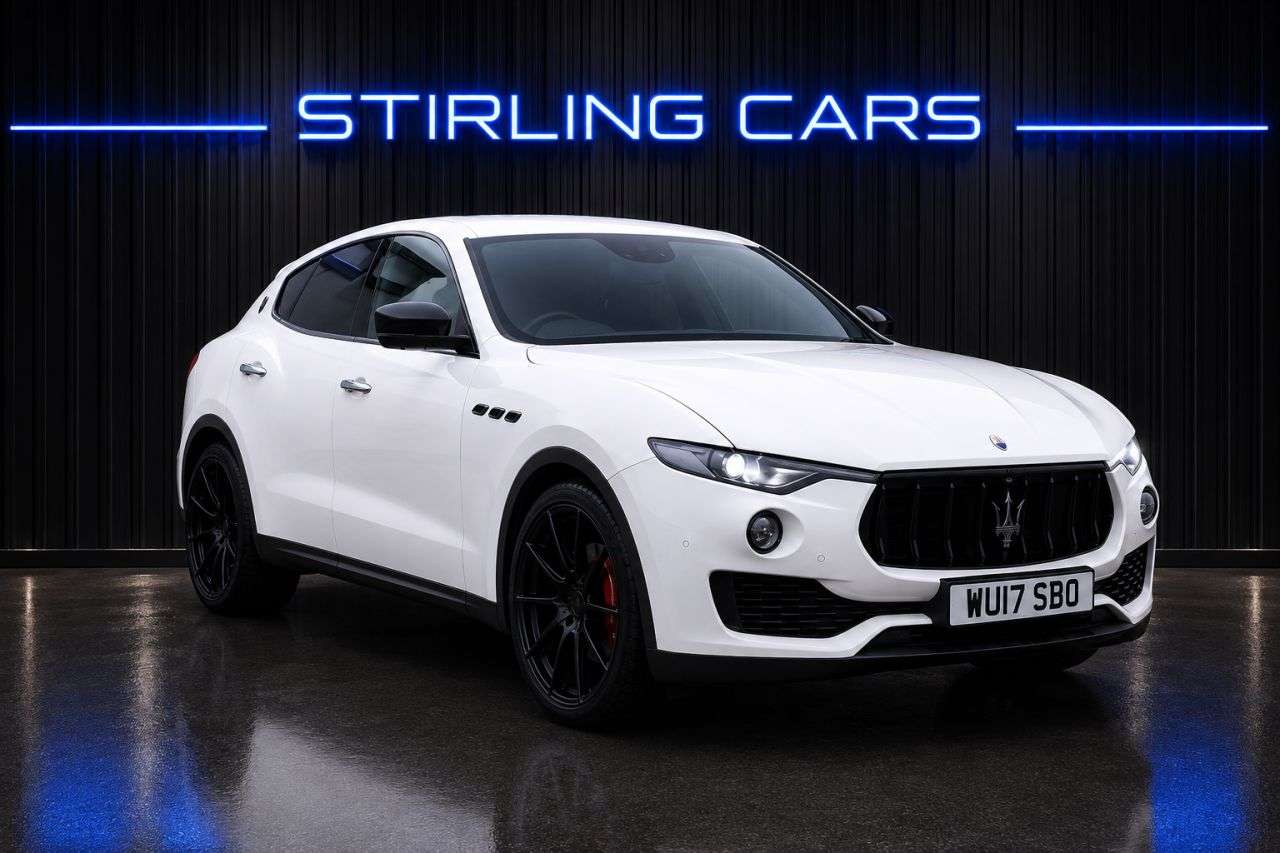 A 2017 MASERATI LEVANTE 3.0D V6 SUV 5dr Diesel ZF 4WD Euro 6 (s/s) (275 ps) A 2017 MASERATI LEVANTE 3.0D V6 SUV 5dr Diesel ZF 4WD Euro 6 (s/s) (275 ps)