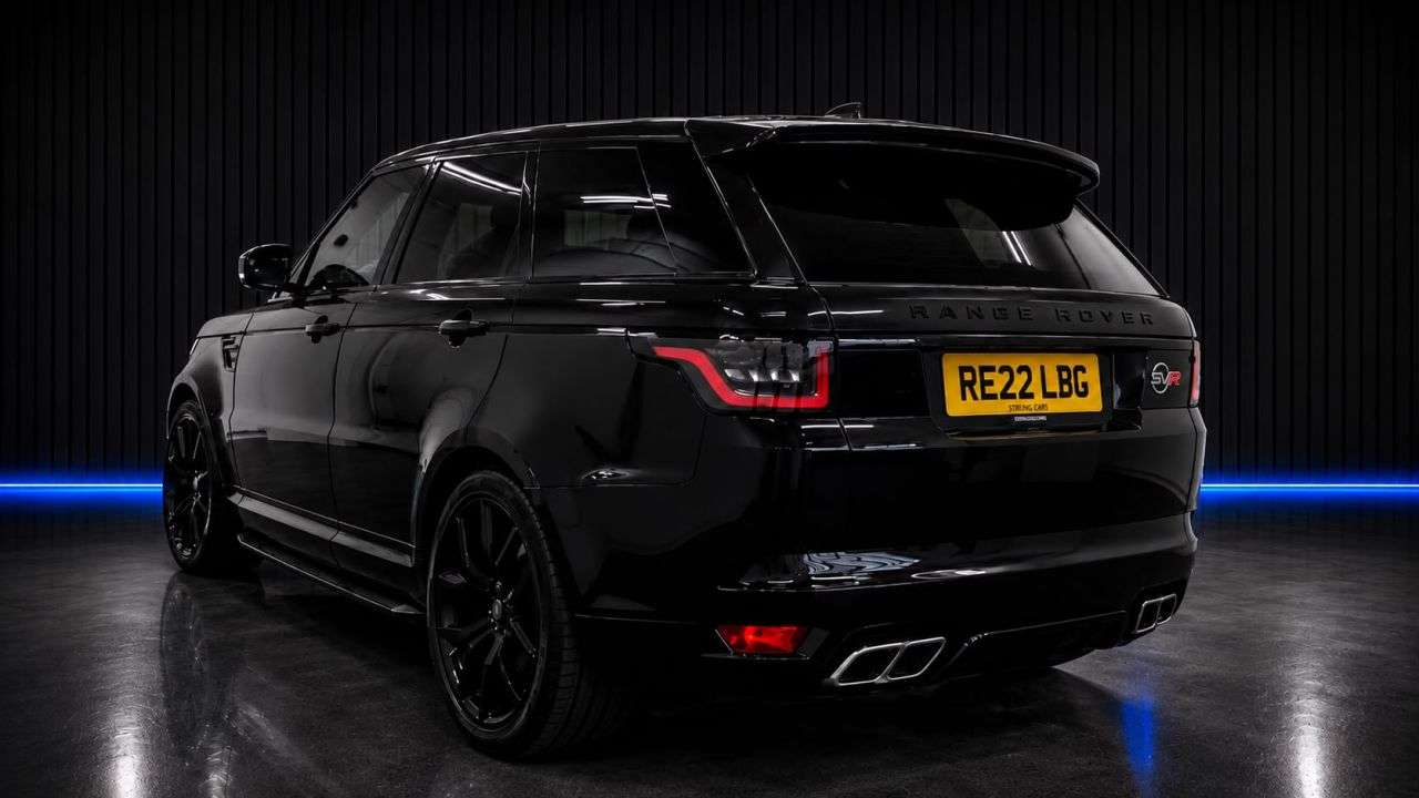 A 2022 LAND ROVER RANGE ROVER SPORT 5.0 P575 V8 GPF SVR SUV 5dr Petrol Auto 4WD Euro 6 (s/s) (575 ps) FINANCE+W A 2022 LAND ROVER RANGE ROVER SPORT 5.0 P575 V8 GPF SVR SUV 5dr Petrol Auto 4WD Euro 6 (s/s) (575 ps) FINANCE+W