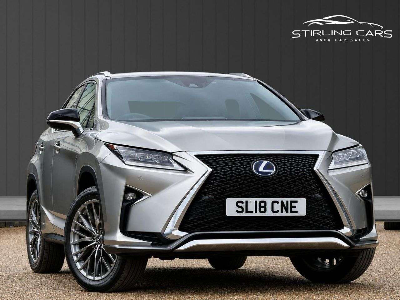 A 2018 LEXUS RX 3.5 450h V6 F Sport SUV 5dr Petrol Hybrid CVT 4WD Euro 6 (s/s) (313 ps) FIN A 2018 LEXUS RX 3.5 450h V6 F Sport SUV 5dr Petrol Hybrid CVT 4WD Euro 6 (s/s) (313 ps) FIN