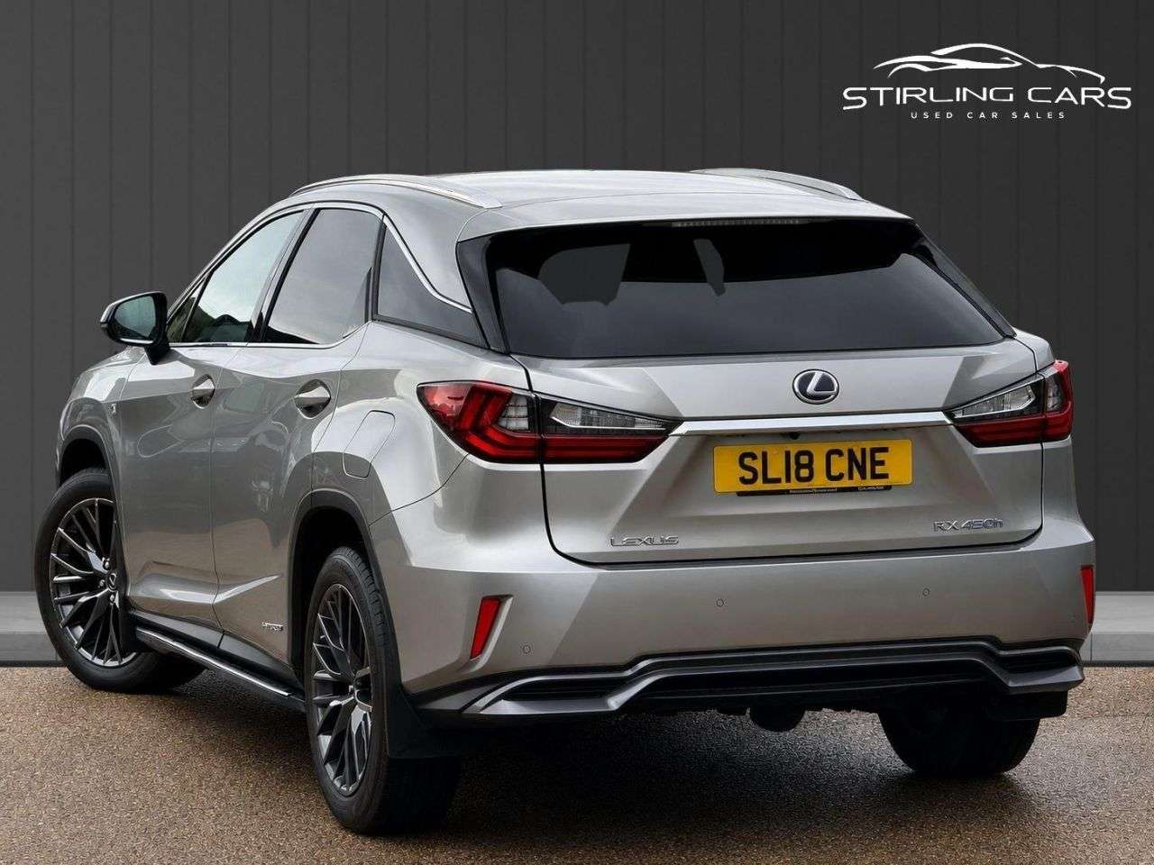 A 2018 LEXUS RX 3.5 450h V6 F Sport SUV 5dr Petrol Hybrid CVT 4WD Euro 6 (s/s) (313 ps) FIN A 2018 LEXUS RX 3.5 450h V6 F Sport SUV 5dr Petrol Hybrid CVT 4WD Euro 6 (s/s) (313 ps) FIN