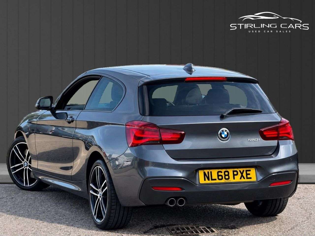 A 2018 BMW 1 SERIES 2.0 120i M Sport Shadow Edition Hatchback 3dr Petrol Auto Euro 6 (s/s) (184 A 2018 BMW 1 SERIES 2.0 120i M Sport Shadow Edition Hatchback 3dr Petrol Auto Euro 6 (s/s) (184