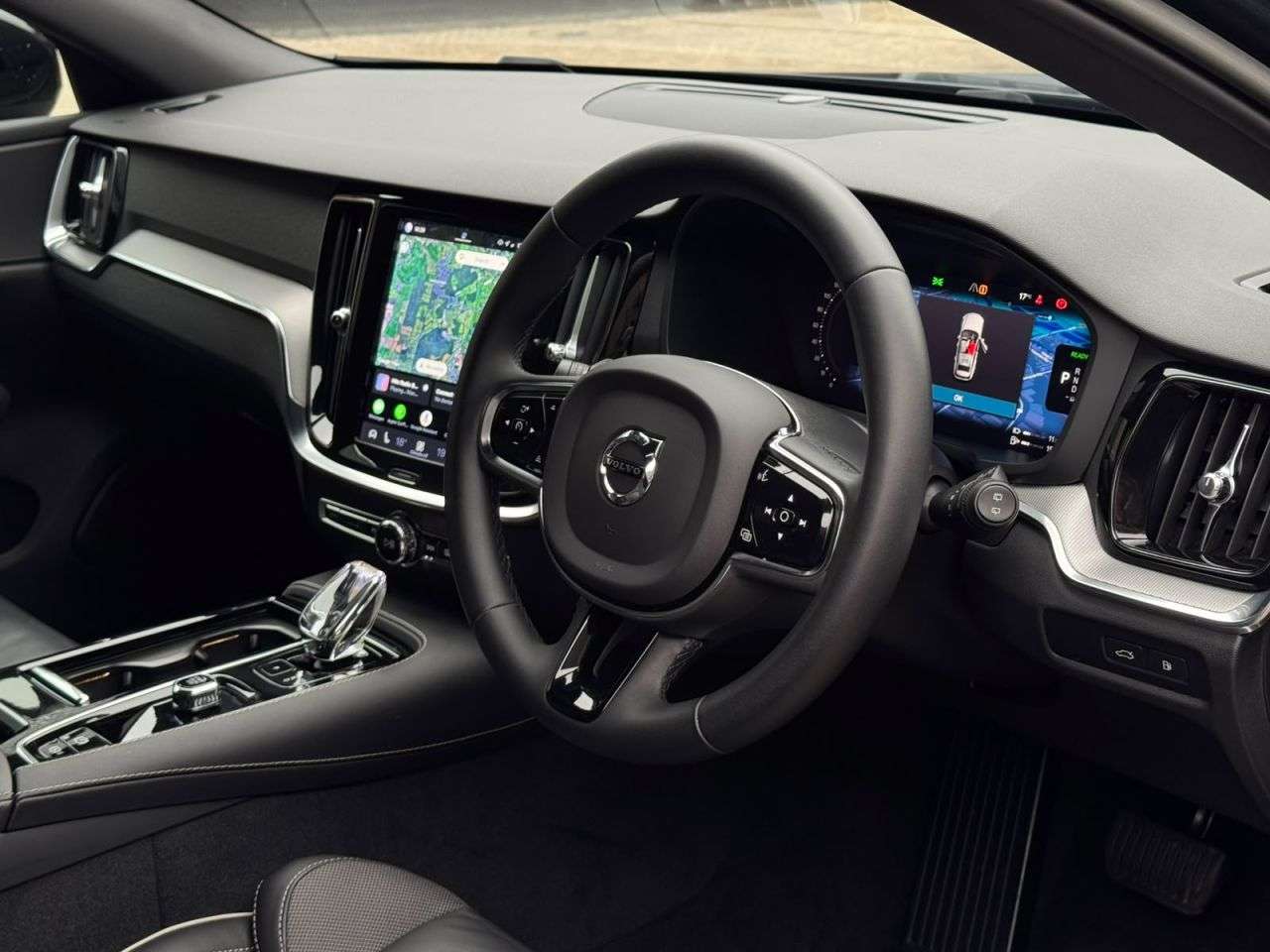 A 2023 VOLVO V60 2.0h T6 Recharge 18.8kWh Plus Dark Estate 5dr Petrol Plug-in Hybrid Auto AW A 2023 VOLVO V60 2.0h T6 Recharge 18.8kWh Plus Dark Estate 5dr Petrol Plug-in Hybrid Auto AW