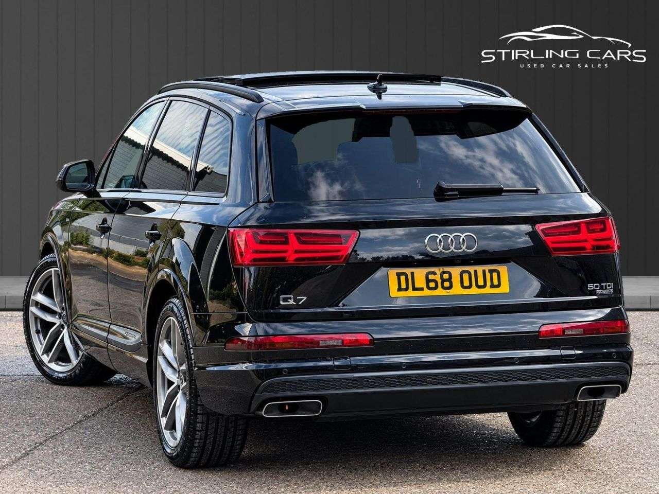 A 2019 AUDI Q7 3.0 TDI V6 50 Black Edition SUV 5dr Diesel Tiptronic quattro Euro 6 (s/s) ( A 2019 AUDI Q7 3.0 TDI V6 50 Black Edition SUV 5dr Diesel Tiptronic quattro Euro 6 (s/s) (