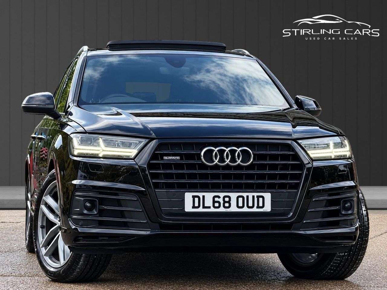 A 2019 AUDI Q7 3.0 TDI V6 50 Black Edition SUV 5dr Diesel Tiptronic quattro Euro 6 (s/s) ( A 2019 AUDI Q7 3.0 TDI V6 50 Black Edition SUV 5dr Diesel Tiptronic quattro Euro 6 (s/s) (