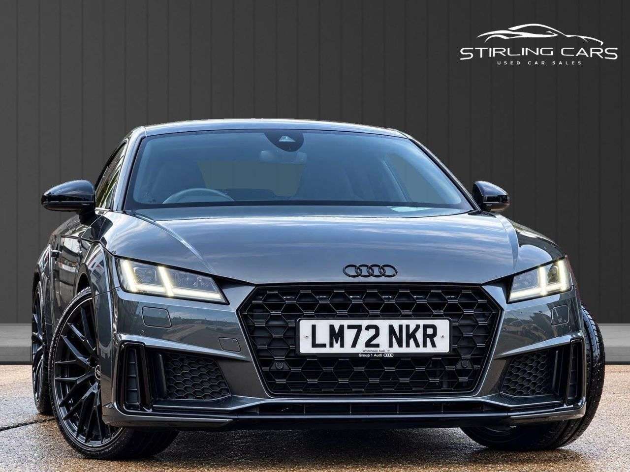 A 2022 AUDI TT 2.0 TFSI 40 Black Edition Coupe 3dr Petrol S Tronic Euro 6 (s/s) (197 ps) F A 2022 AUDI TT 2.0 TFSI 40 Black Edition Coupe 3dr Petrol S Tronic Euro 6 (s/s) (197 ps) F