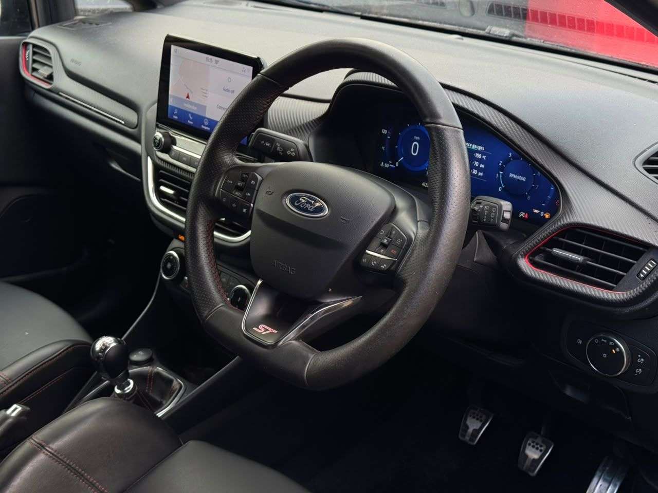 A 2023 FORD FIESTA 1.5T EcoBoost ST-3 Hatchback 5dr Petrol Manual Euro 6 (s/s) (200 ps) FINANC A 2023 FORD FIESTA 1.5T EcoBoost ST-3 Hatchback 5dr Petrol Manual Euro 6 (s/s) (200 ps) FINANC