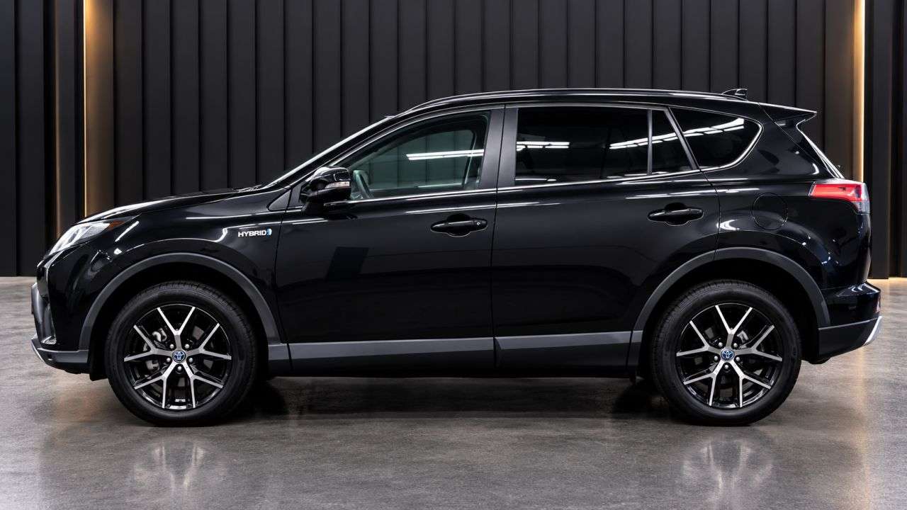 A 2016 TOYOTA RAV4 2.5 VVT-h Icon SUV 5dr Petrol Hybrid CVT 4WD Euro 6 (s/s) (Safety Sense) (1 A 2016 TOYOTA RAV4 2.5 VVT-h Icon SUV 5dr Petrol Hybrid CVT 4WD Euro 6 (s/s) (Safety Sense) (1