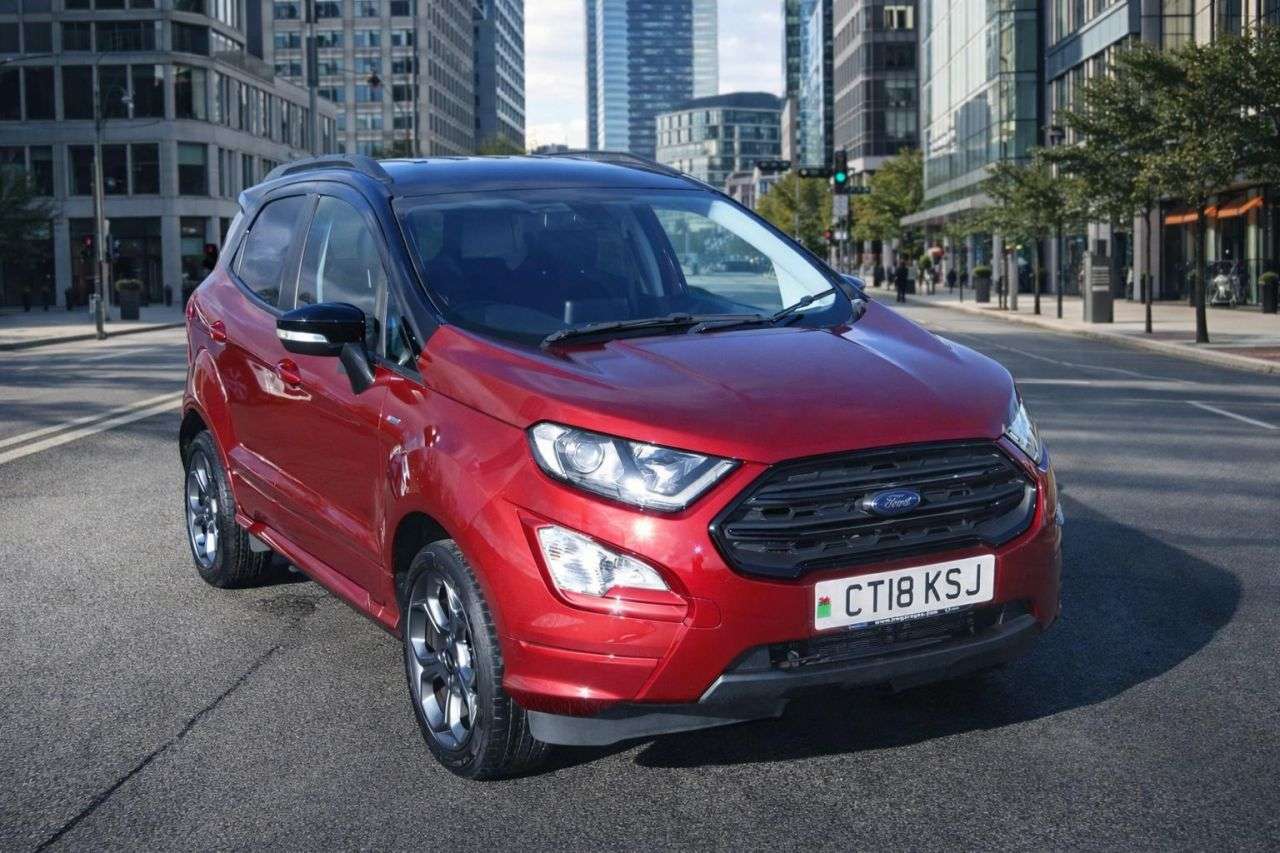 A 2018 FORD ECOSPORT 1.0T EcoBoost ST-Line SUV 5dr Petrol Manual Euro 6 (s/s) (125 ps) £200 TO S A 2018 FORD ECOSPORT 1.0T EcoBoost ST-Line SUV 5dr Petrol Manual Euro 6 (s/s) (125 ps) £200 TO S