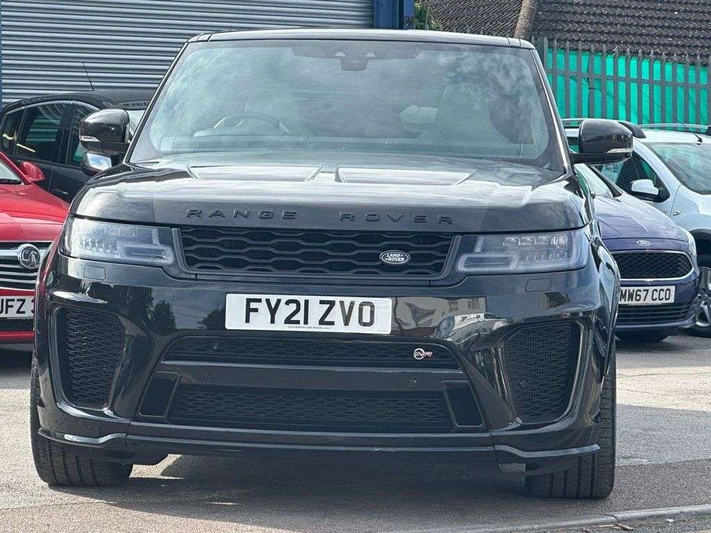 A 2021 LAND ROVER RANGE ROVER SPORT 5.0 P575 V8 GPF SVR SUV 5dr Petrol Auto 4WD Euro 6 (s/s) (575 ps) HUGE SPEC A 2021 LAND ROVER RANGE ROVER SPORT 5.0 P575 V8 GPF SVR SUV 5dr Petrol Auto 4WD Euro 6 (s/s) (575 ps) HUGE SPEC