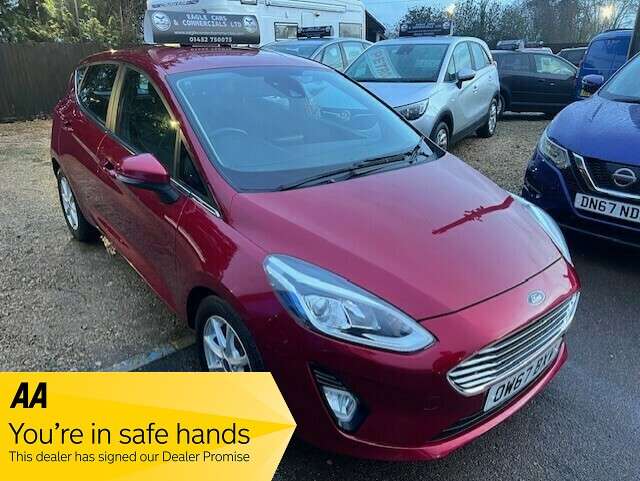 A 2018 FORD FIESTA ZETEC A 2018 FORD FIESTA ZETEC