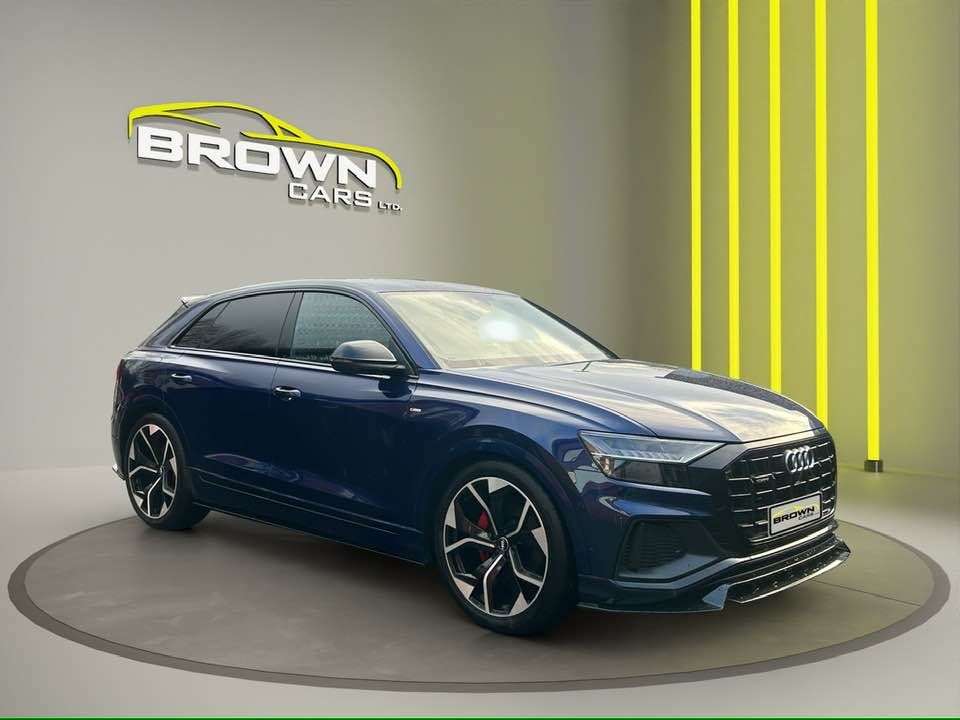 A 2022 AUDI Q8 3.0 TDI V6 50 Black Edition SUV 5dr Diesel Tiptronic quattro Euro 6 (s/s) ( A 2022 AUDI Q8 3.0 TDI V6 50 Black Edition SUV 5dr Diesel Tiptronic quattro Euro 6 (s/s) (