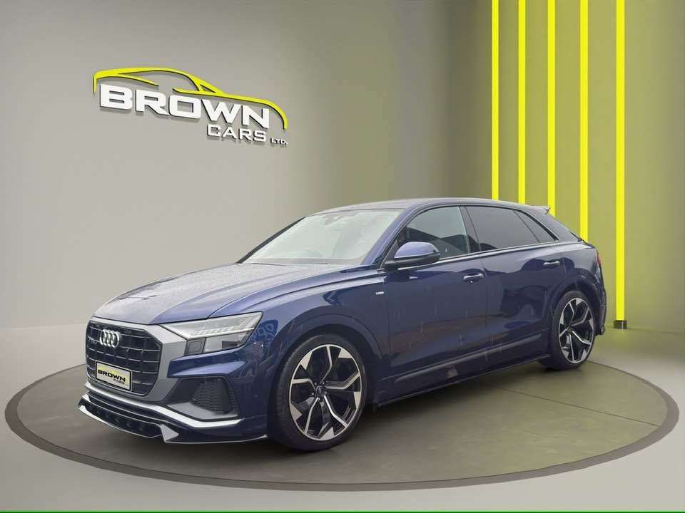 A 2022 AUDI Q8 3.0 TDI V6 50 S line SUV 5dr Diesel Tiptronic quattro Euro 6 (s/s) (286 ps) A 2022 AUDI Q8 3.0 TDI V6 50 S line SUV 5dr Diesel Tiptronic quattro Euro 6 (s/s) (286 ps)