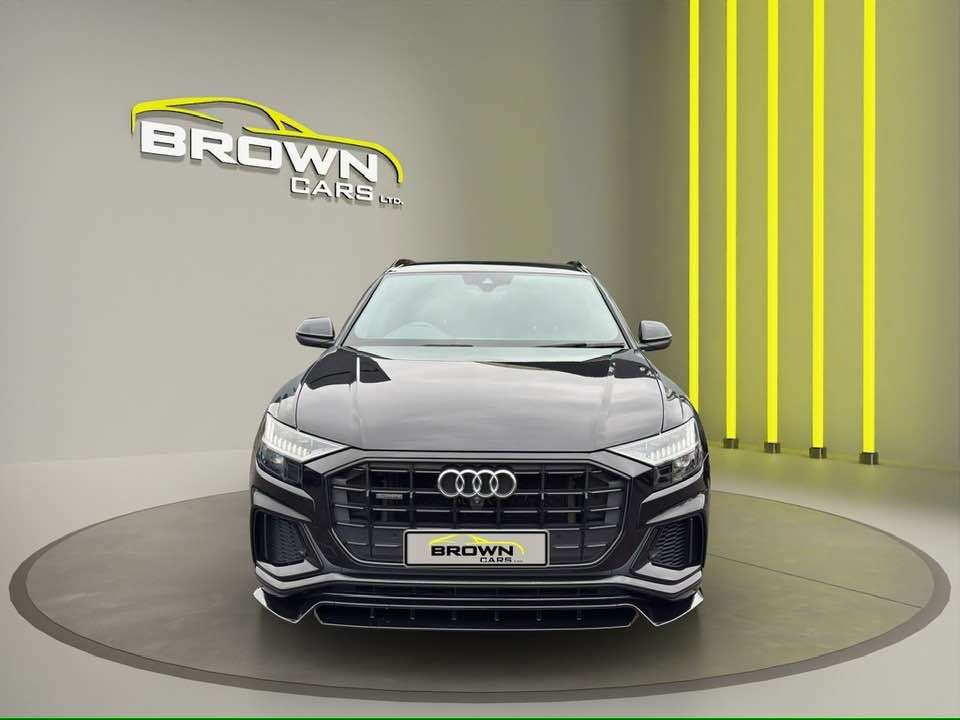 A 2019 AUDI Q8 3.0 TDI V6 50 S line SUV 5dr Diesel Tiptronic quattro Euro 6 (s/s) (286 ps) A 2019 AUDI Q8 3.0 TDI V6 50 S line SUV 5dr Diesel Tiptronic quattro Euro 6 (s/s) (286 ps)