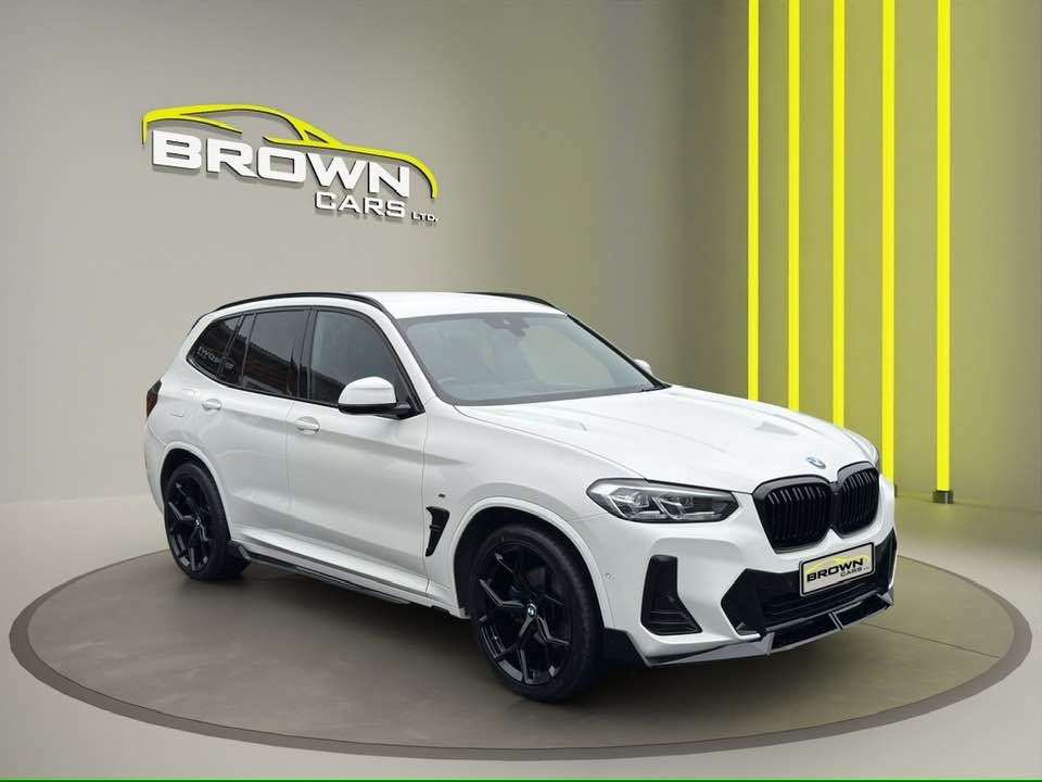 A 2021 BMW X3 2.0 20d MHT M Sport SUV 5dr Diesel Hybrid Auto xDrive Euro 6 (s/s) (190 ps) A 2021 BMW X3 2.0 20d MHT M Sport SUV 5dr Diesel Hybrid Auto xDrive Euro 6 (s/s) (190 ps)