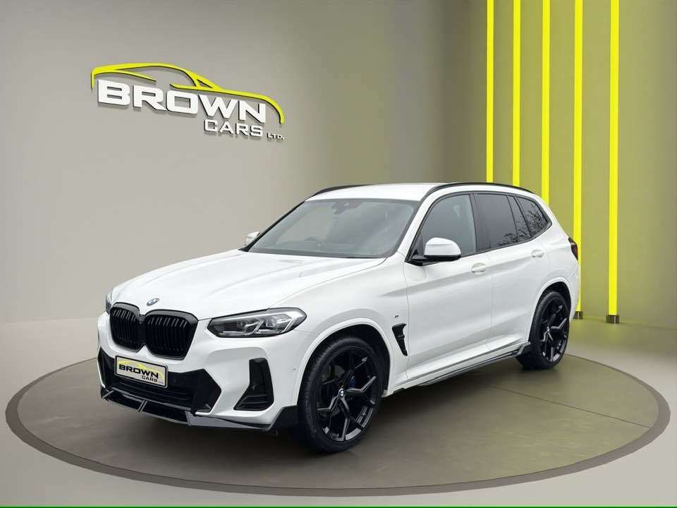 A 2021 BMW X3 2.0 20d MHT M Sport SUV 5dr Diesel Hybrid Auto xDrive Euro 6 (s/s) (190 ps) A 2021 BMW X3 2.0 20d MHT M Sport SUV 5dr Diesel Hybrid Auto xDrive Euro 6 (s/s) (190 ps)
