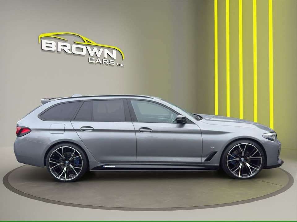 A 2023 BMW 5 SERIES 2.0 520d MHT M Sport Touring 5dr Diesel Hybrid Steptronic Euro 6 (s/s) (190 A 2023 BMW 5 SERIES 2.0 520d MHT M Sport Touring 5dr Diesel Hybrid Steptronic Euro 6 (s/s) (190