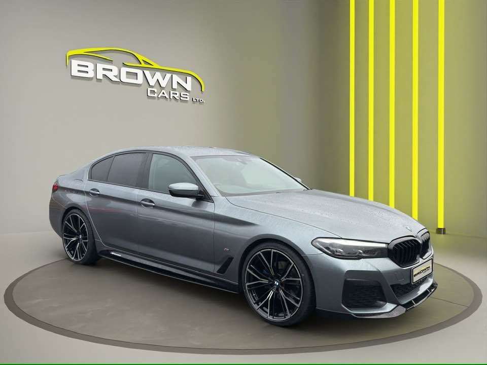 A 2021 BMW 5 SERIES 2.0 520d MHT M Sport Saloon 4dr Diesel Hybrid Steptronic Euro 6 (s/s) (190 A 2021 BMW 5 SERIES 2.0 520d MHT M Sport Saloon 4dr Diesel Hybrid Steptronic Euro 6 (s/s) (190