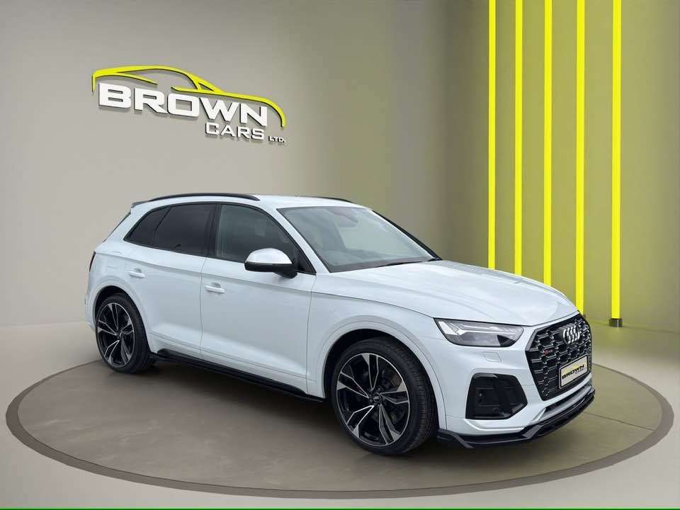 A 2023 AUDI SQ5 3.0 TDI V6 SUV 5dr Diesel Tiptronic quattro Euro 6 (s/s) (341 ps) A 2023 AUDI SQ5 3.0 TDI V6 SUV 5dr Diesel Tiptronic quattro Euro 6 (s/s) (341 ps)