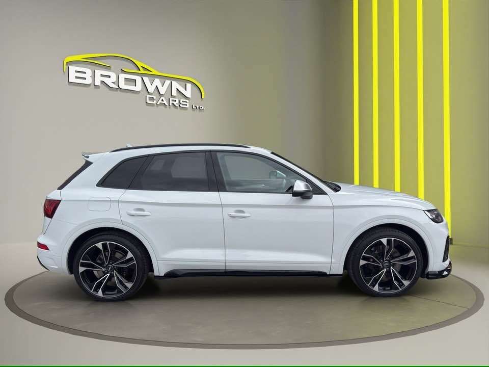 A 2023 AUDI SQ5 3.0 TDI V6 SUV 5dr Diesel Tiptronic quattro Euro 6 (s/s) (341 ps) A 2023 AUDI SQ5 3.0 TDI V6 SUV 5dr Diesel Tiptronic quattro Euro 6 (s/s) (341 ps)