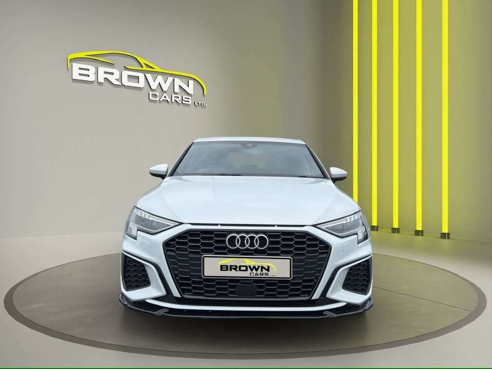 A 2023 AUDI A3 1.5 TFSI 35 S line Saloon 4dr Petrol S Tronic Euro 6 (s/s) (150 ps) A 2023 AUDI A3 1.5 TFSI 35 S line Saloon 4dr Petrol S Tronic Euro 6 (s/s) (150 ps)