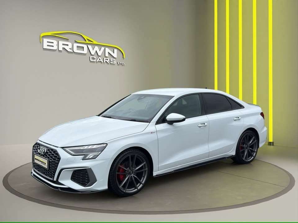 A 2023 AUDI A3 1.5 TFSI 35 S line Saloon 4dr Petrol S Tronic Euro 6 (s/s) (150 ps) A 2023 AUDI A3 1.5 TFSI 35 S line Saloon 4dr Petrol S Tronic Euro 6 (s/s) (150 ps)