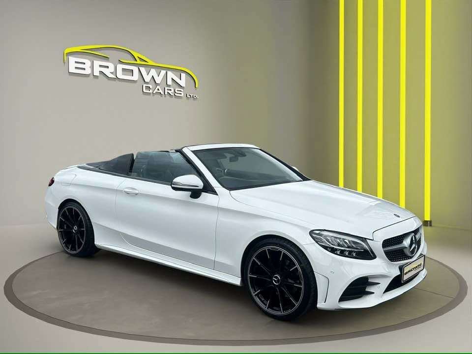 A 2019 MERCEDES-BENZ C CLASS 1.5 C200 MHEV AMG Line Cabriolet 2dr Petrol G-Tronic+ Euro 6 (s/s) (198 ps) A 2019 MERCEDES-BENZ C CLASS 1.5 C200 MHEV AMG Line Cabriolet 2dr Petrol G-Tronic+ Euro 6 (s/s) (198 ps)