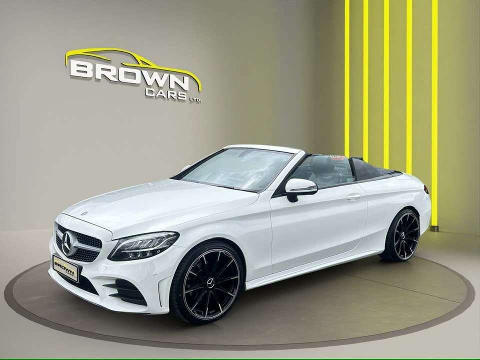 A 2019 MERCEDES-BENZ C CLASS 1.5 C200 MHEV AMG Line Cabriolet 2dr Petrol G-Tronic+ Euro 6 (s/s) (198 ps) A 2019 MERCEDES-BENZ C CLASS 1.5 C200 MHEV AMG Line Cabriolet 2dr Petrol G-Tronic+ Euro 6 (s/s) (198 ps)