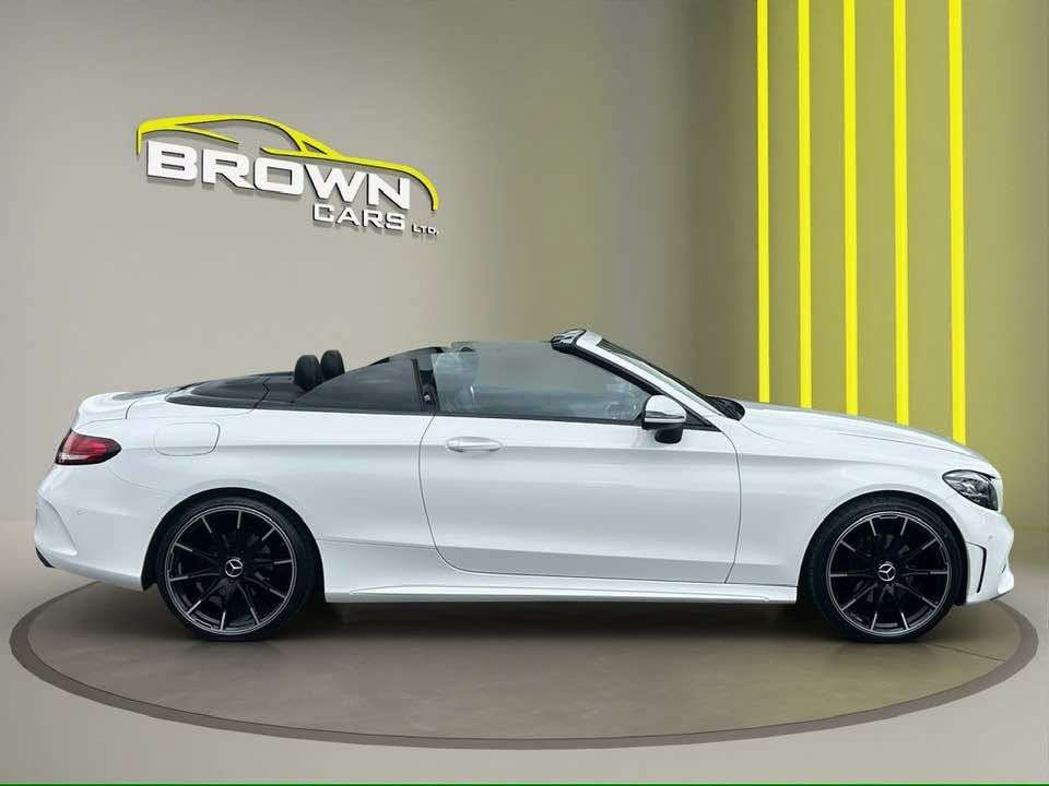 A 2019 MERCEDES-BENZ C CLASS 1.5 C200 MHEV AMG Line Cabriolet 2dr Petrol G-Tronic+ Euro 6 (s/s) (198 ps) A 2019 MERCEDES-BENZ C CLASS 1.5 C200 MHEV AMG Line Cabriolet 2dr Petrol G-Tronic+ Euro 6 (s/s) (198 ps)