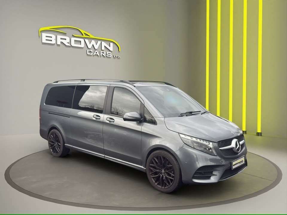 A 2023 MERCEDES-BENZ V CLASS 2.0 V220d AMG Line MPV 5dr Diesel G-Tronic+ Euro 6 (s/s) XLWB (163 ps) A 2023 MERCEDES-BENZ V CLASS 2.0 V220d AMG Line MPV 5dr Diesel G-Tronic+ Euro 6 (s/s) XLWB (163 ps)